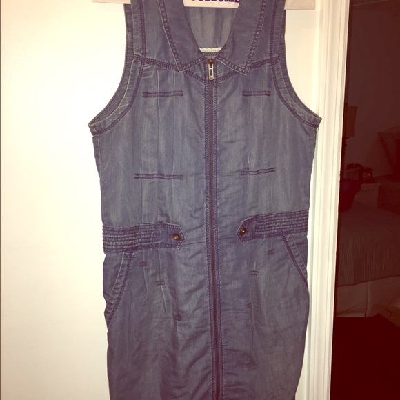 DKNY JEANS ZIPPER DRESS- worn once!