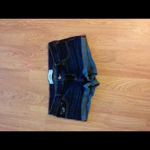 Hollister jean shorts