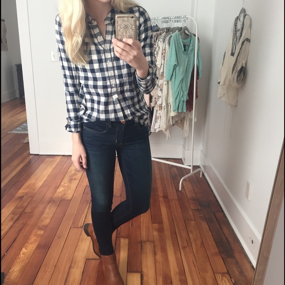 Madewell checker shirt 🎉FLASH 1HR SALE!🎉