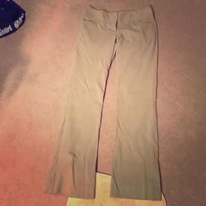 Beige dress pants