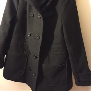 Torrid size 1 hooded peacoat