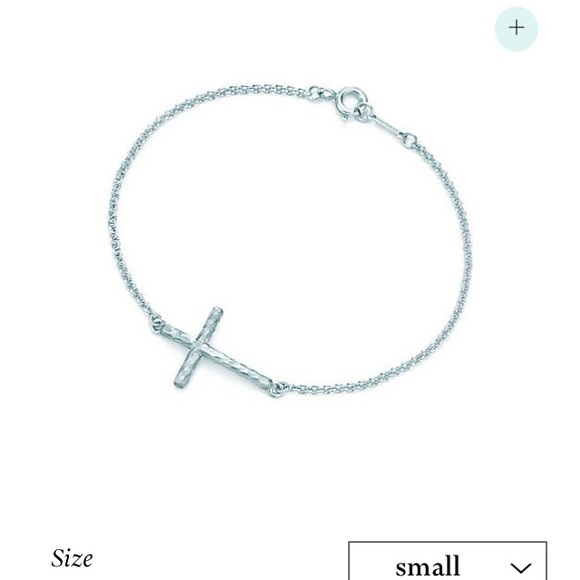 Like New! Tiffany Cross Bracelet