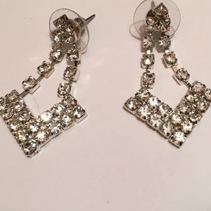 Vintage Rhinestone Earrings