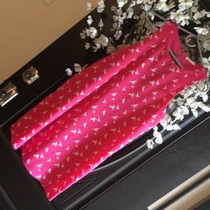 Everly Pink Printed Dress 👛 NWOT