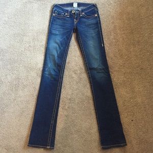 True religion boot cut jeans size 24