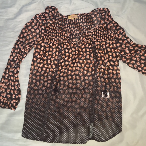 Semi Sheer Blouse