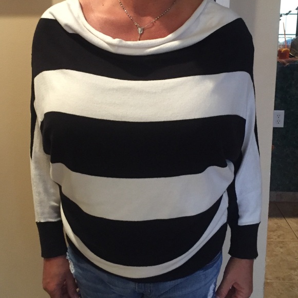 Black and White sweater