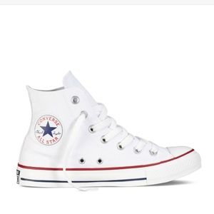 High top white converse