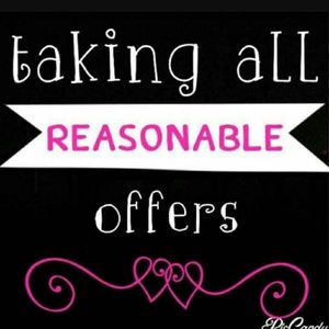 Make me an offer on anything