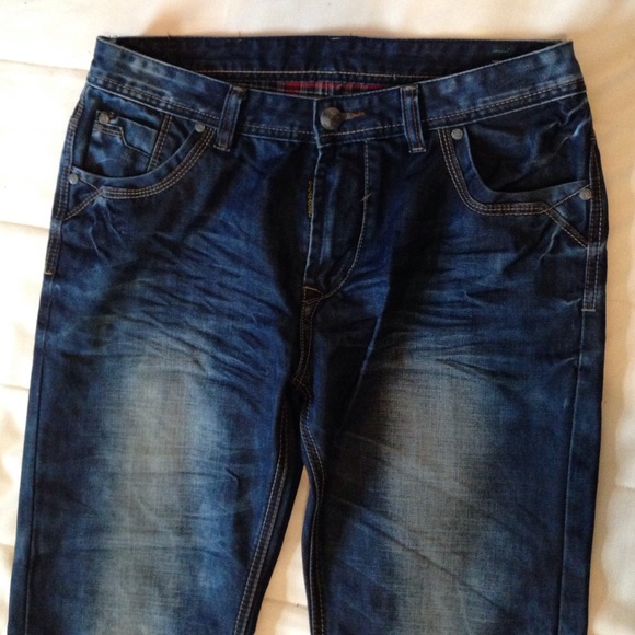 Diesel Men's Acid Washed Blue Jeans size 36.