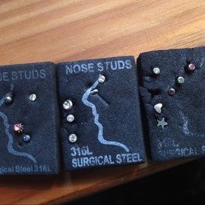 Nose Studs Lot