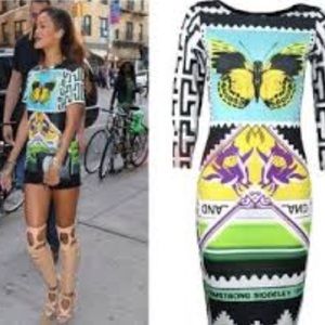Rihanna Butterfly Dress