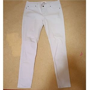 Light blue high waisted jeans