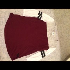 Victoria's Secret baseball tee