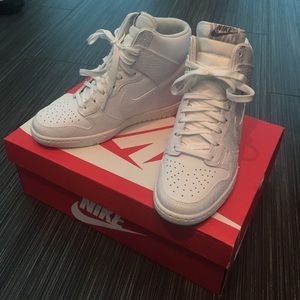 Nike sky hi dunks white/croc