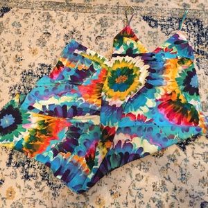 twenty one tie-dyed dress