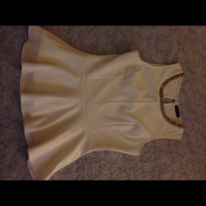 Classy peplum dress shirt SOLD