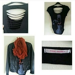 Black graphic t-shirt