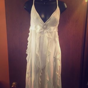 BCBGMaxAzria White Dress