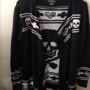 Skull cardigan