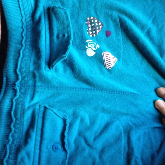 Blue Roxy capris - Picture 3 of 3