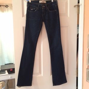 Hollister boot cut dark jeans 24x33 0 R