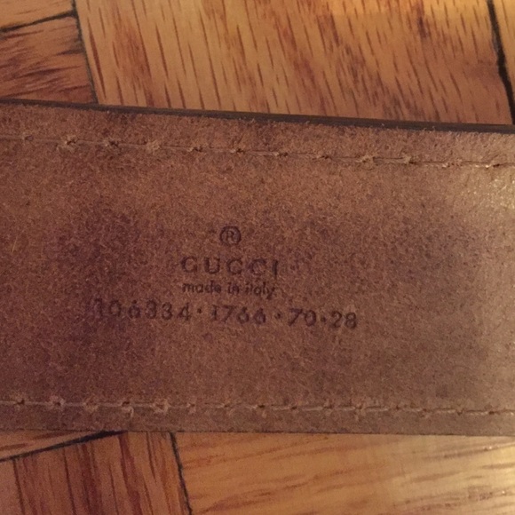 Gucci belt