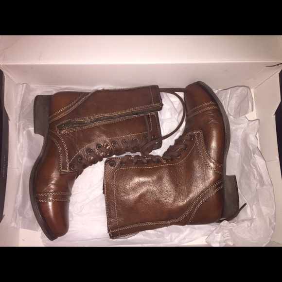 Steve Madden combat boots