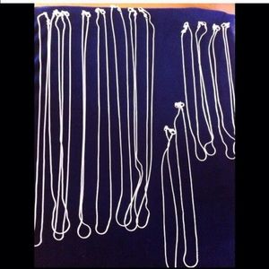 Real Sterling Silver Necklaces.