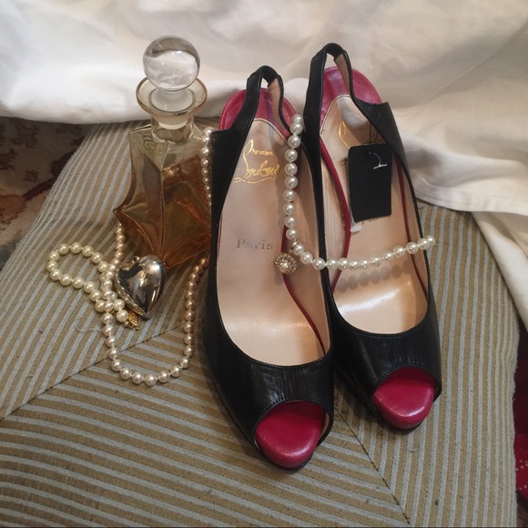 NWT CHRISTIAN LOUBOUTIN 38/8 NO PRIVE DISCONTINUED - Picture 2 of 6