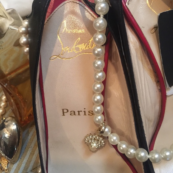 NWT CHRISTIAN LOUBOUTIN 38/8 NO PRIVE DISCONTINUED - Picture 3 of 6