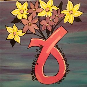 ON HOLD, Acrylic painting. Handmade by me