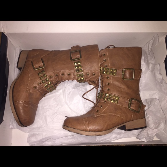 Charlotte Russe combat boots