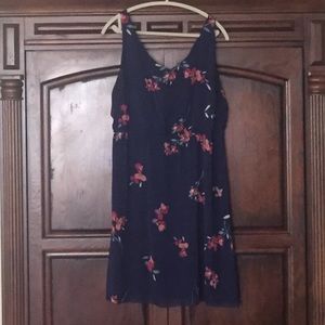 Blue Floral Dress