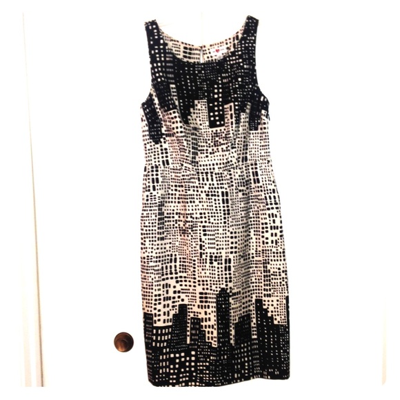 FINAL PRICE!! Anthropologie cityscape dress