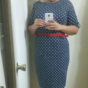 Pinup style wiggle dress