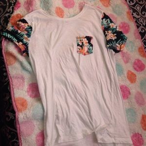 floral printed Tshirt