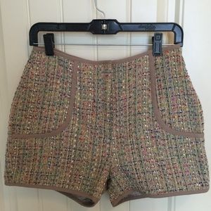 Tweed Shorts