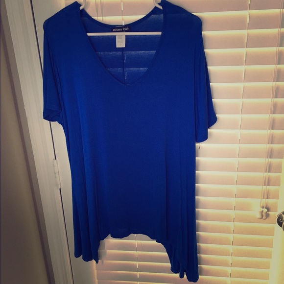 Cobalt Blue Sharkbite Tee