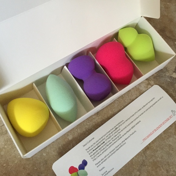 Pro makeup blender sponge set