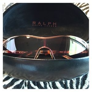 Rose gold Ralph Lauren sunglasses