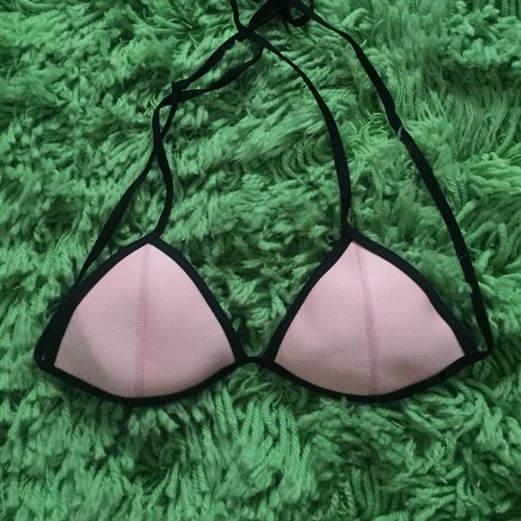 Pink Triangl Top Size Small
