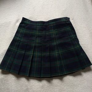 American apparel plaid tennis skirt