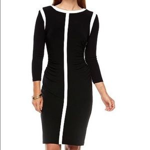 Chaps by Ralph Lauren Rouched Sheeth Dress