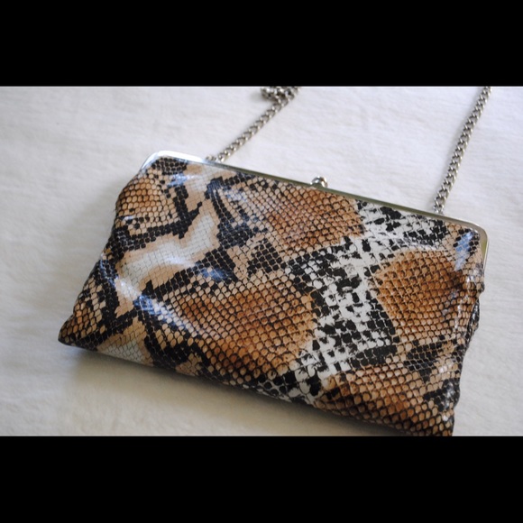 Snakeskin Hobo International clutch/purse