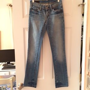 Citizens of Humanity straight leg jeans 24