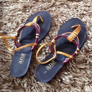 A.n.a sandals