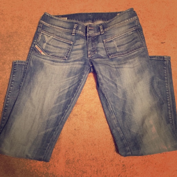 Diesel straight leg jeans