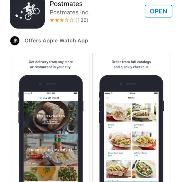 POSTMATES! - Picture 2 of 2