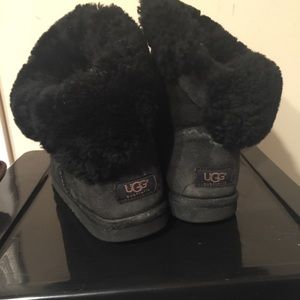 Uggs with a good amount of wear